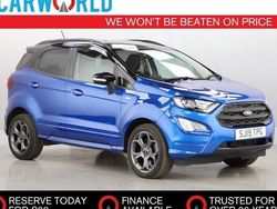 Blue Used 2019 Ford Ecosport ST-Line SUV | £12,990 (Fair price)