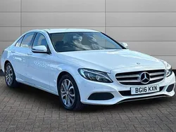 White Used 2016 Mercedes C350e Sedan | £11,195 (Good price)