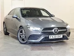 Grey Used 2020 Mercedes CLA180 AMG Line Premium Plus Sedan | £25,998 (A bit pricey)