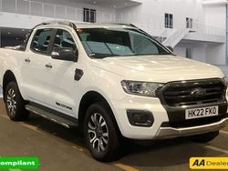 White Used 2022 Ford Ranger Wildtrack Pickup | £28,199 (Expensive)