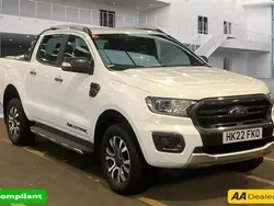 White Used 2022 Ford Ranger Wildtrack Pickup | £28,199 (Fair price)