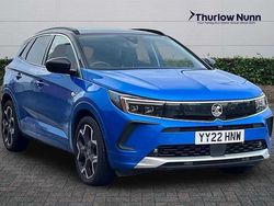 Blue Used 2022 Vauxhall Grandland X Elite SUV | £14,491 (Fair price)