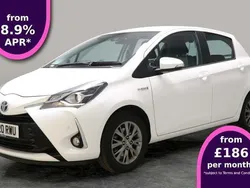 White Used 2020 Toyota Yaris Hybrid Hatchback | £13,228 (Good price)