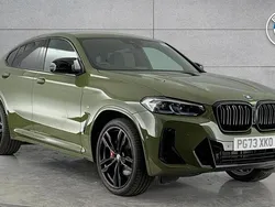 Green Used 2024 BMW X4 M Sport SUV | £52,780 (Fair price)