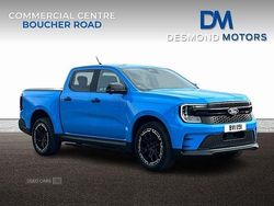 Blue New 2025 Ford Ranger Pickup | £52,495 (Expensive)