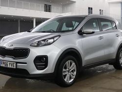 Silver Used 2016 Kia Sportage 2 SUV | £8,995 (A bit pricey)
