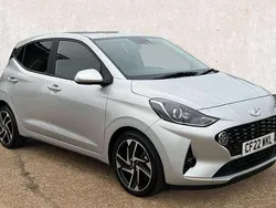 Silver Used 2022 Hyundai i10 Premium Hatchback | £14,814 (Fair price)