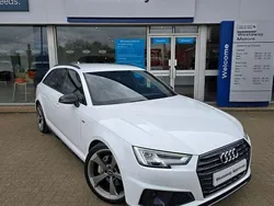 White Used 2019 Audi A4 Black Edition Estate | £20,990 (Fair price)