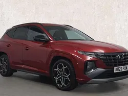 Red Used 2022 Hyundai Tucson N Line SUV | £20,333 (Fair price)