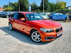 Orange Used 2015 BMW 120 Sport Line Hatchback | £7,795 (Fair price)