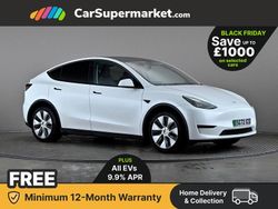 White Used 2022 Tesla Model Y Long Range AWD SUV | £23,797 (Fair price)