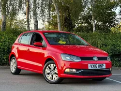 Red Used 2016 VW Polo SE Hatchback | £8,495 (Fair price)