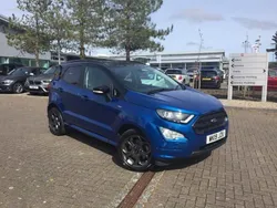 Blue Used 2019 Ford Ecosport ST-Line SUV | £9,990 (Good price)