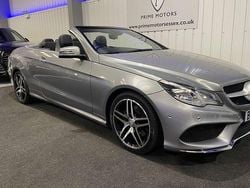 Silver Used 2014 Mercedes E250 AMG line Cabriolet | £11,749 (Fair price)