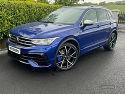 Blue Used 2022 VW Tiguan R SUV | £37,495 (Fair price)