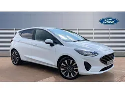White Used 2022 Ford Fiesta Titanium X Hatchback | £14,337 (Fair price)