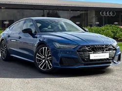 Blue Used 2024 Audi A7 Black Edition Hatchback | £42,995 (Expensive)