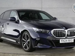 Blue Used 2024 BMW 530e M Sport | £42,750