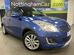 Blue Used 2013 Suzuki Swift SZ4 Hatchback | £6,291 (Fair price)
