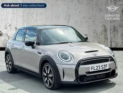 Silver Used 2023 Mini Cooper S Exclusive Hatchback | £21,605 (Fair price)