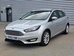 Silver Used 2015 Ford Focus Titanium Hatchback | £4,450 (Fair price)