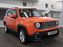 Orange Used 2018 Jeep Renegade Longitude SUV | £11,995 (Fair price)