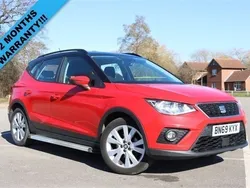 Red Used 2020 Seat Arona SE Technology SUV | £7,490