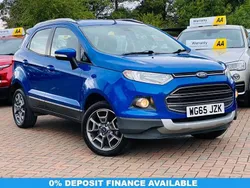 Blue Used 2015 Ford Ecosport Titanium SUV | £4,879 (Good price)