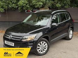 Black Used 2014 VW Tiguan Match SUV | £9,495 (Fair price)