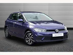 Vibrant violet Used 2022 VW Polo Life Hatchback | £17,295 (Fair price)