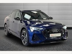 Blue Used 2022 Audi e-tron Sportback Black Edition SUV | £29,990 (Expensive)