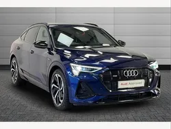 Blue Used 2022 Audi e-tron Sportback Black Edition SUV | £30,990