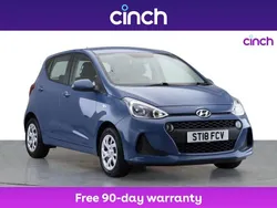 Blue Used 2018 Hyundai i10 SE Hatchback | £8,099 (Fair price)