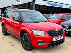 Red Used 2016 Skoda Yeti Monte Carlo SUV | £8,950 (Fair price)