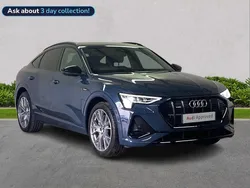 Blue Used 2023 Audi e-tron Advanced SUV | £34,729
