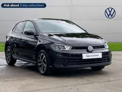 Black Used 2024 VW Polo Match Hatchback | £19,187 (Fair price)