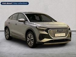 Silver Used 2024 Audi Q4 Sportback e-tron Sport SUV | £32,499