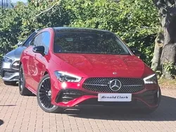 Red Used 2024 Mercedes CLA220 AMG Line Premium Plus Sedan | £35,998 (A bit pricey)