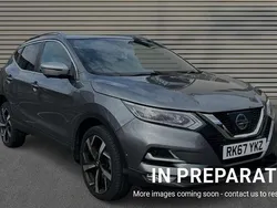 Grey Used 2017 Nissan Qashqai Tekna+ SUV | £13,674 (Fair price)