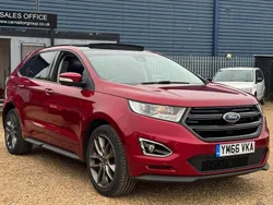 Red Used 2017 Ford Edge Sport SUV | £11,490 (Fair price)