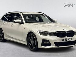 White Used 2021 BMW 320 M Sport Estate | £27,000 (Fair price)