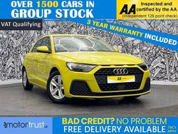 Yellow Used 2021 Audi A1 Sportback Design Hatchback | £13,095 (Fair price)