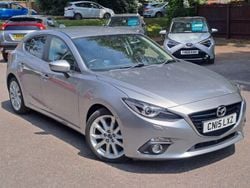 Silver Used 2015 Mazda 3 Inclusive Hatchback | £9,499 (Fair price)
