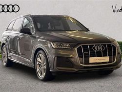 Grey Used 2022 Audi Q7 S-Line SUV | £40,928 (Fair price)