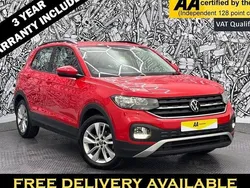 Red Used 2021 VW T-Cross SE SUV | £11,695 (Fair price)