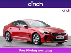 Red Used 2019 Kia Stinger GT-Line Sedan | £17,749 (Fair price)