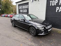 Black Used 2019 Mercedes C200 SE Sedan | £13,950 (Super price)