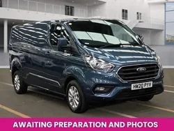 Blue Used 2020 Ford Transit Custom Limited Van | £14,494 (Good price)
