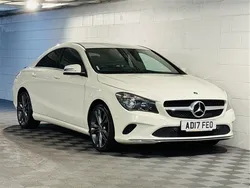 White Used 2017 Mercedes CLA200 Coupe | £9,989