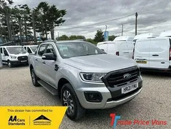 Silver Used 2021 Ford Ranger Wildtrack Pickup | £19,995 (Fair price)
